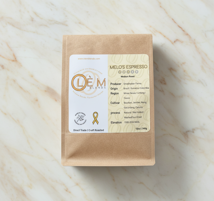 Melo’s Espresso- 6 time Golden Bean Winner